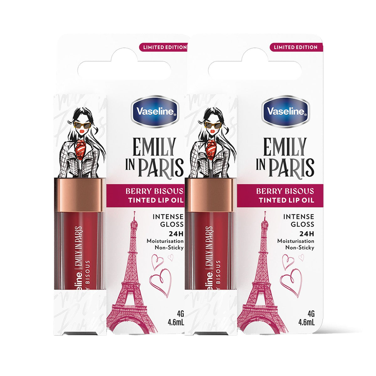 Vaseline x Emily in Paris Lip Oil Limited Edition