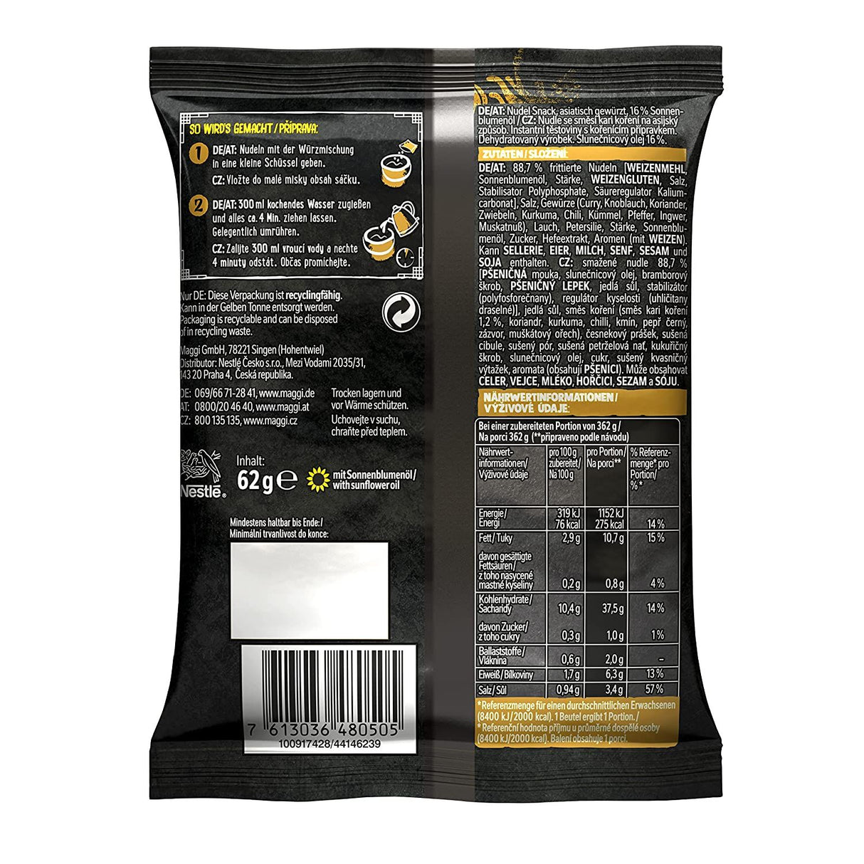 MAGGI MAGIC ASIA Nudel Snack Curry