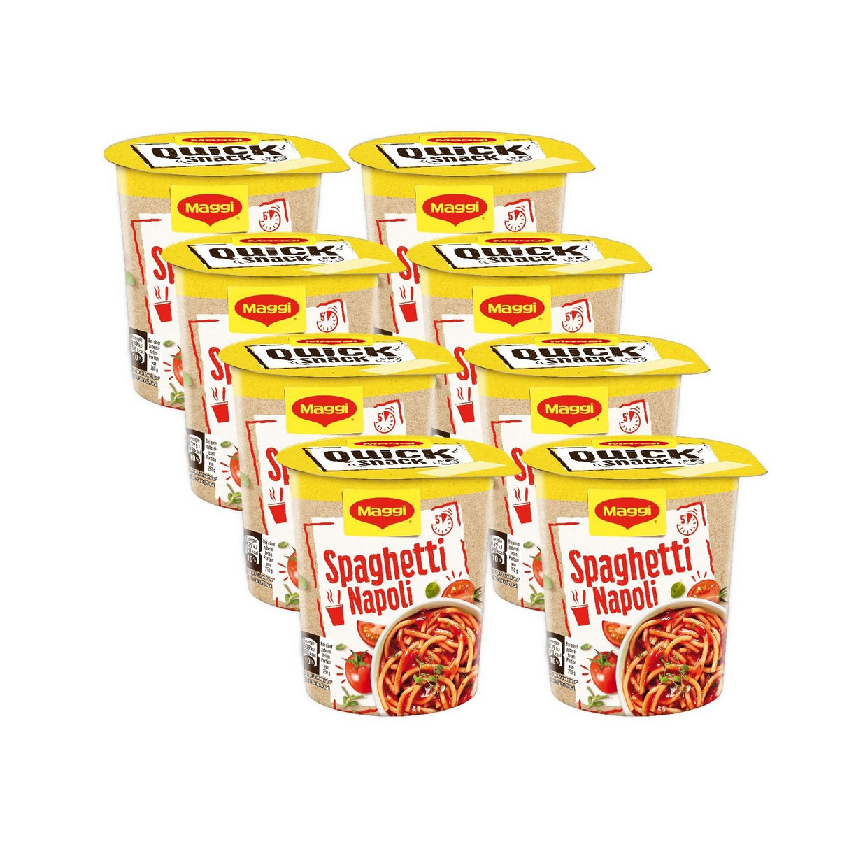 MAGGI QUICK SNACK Pâtes Spaghetti Napoli