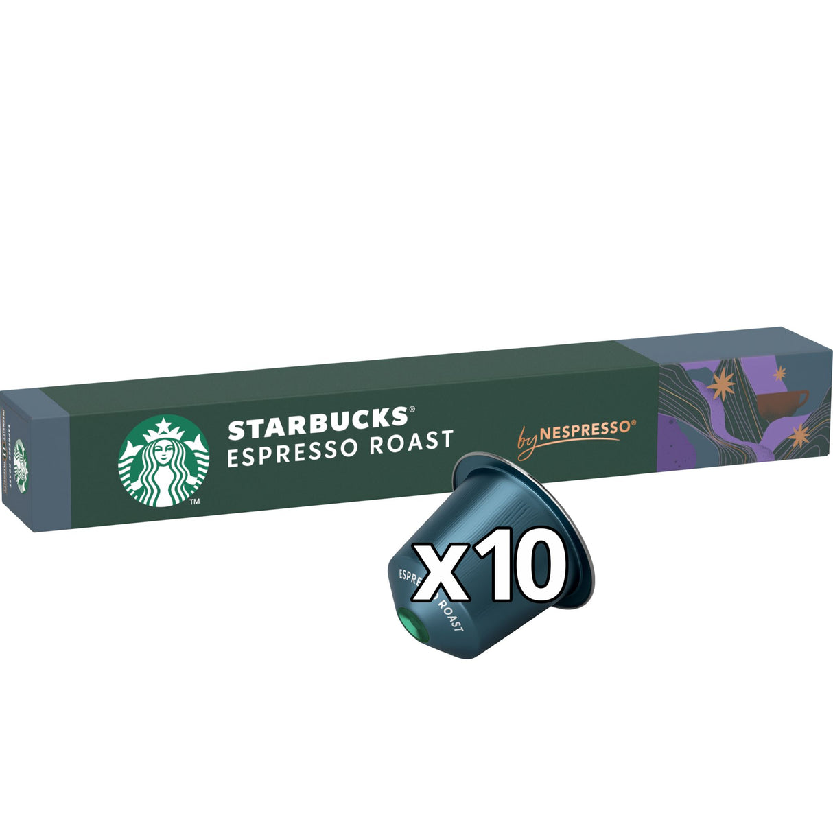 Starbucks Espresso Roast pour capsules de café Nespresso