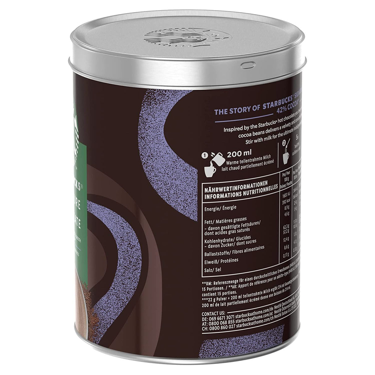 Starbucks Signature Chocolate 42% Chocolat en Poudre