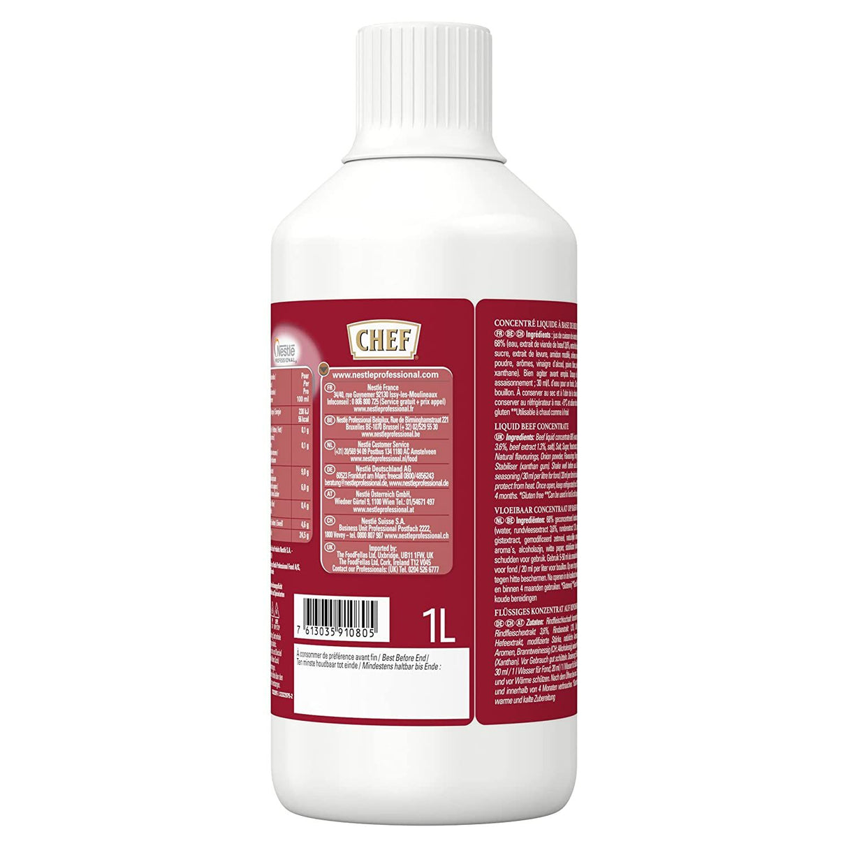 CHEF Concentré Liquide Boeuf Bouteille