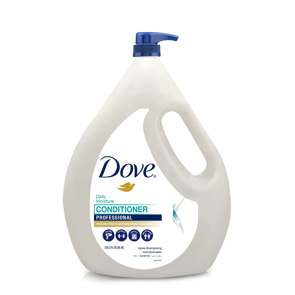 Dove Pro Conditioner | Pflegespülung | Intensive Haarpflege für den täglichen Gebrauch | Nachfüllpack