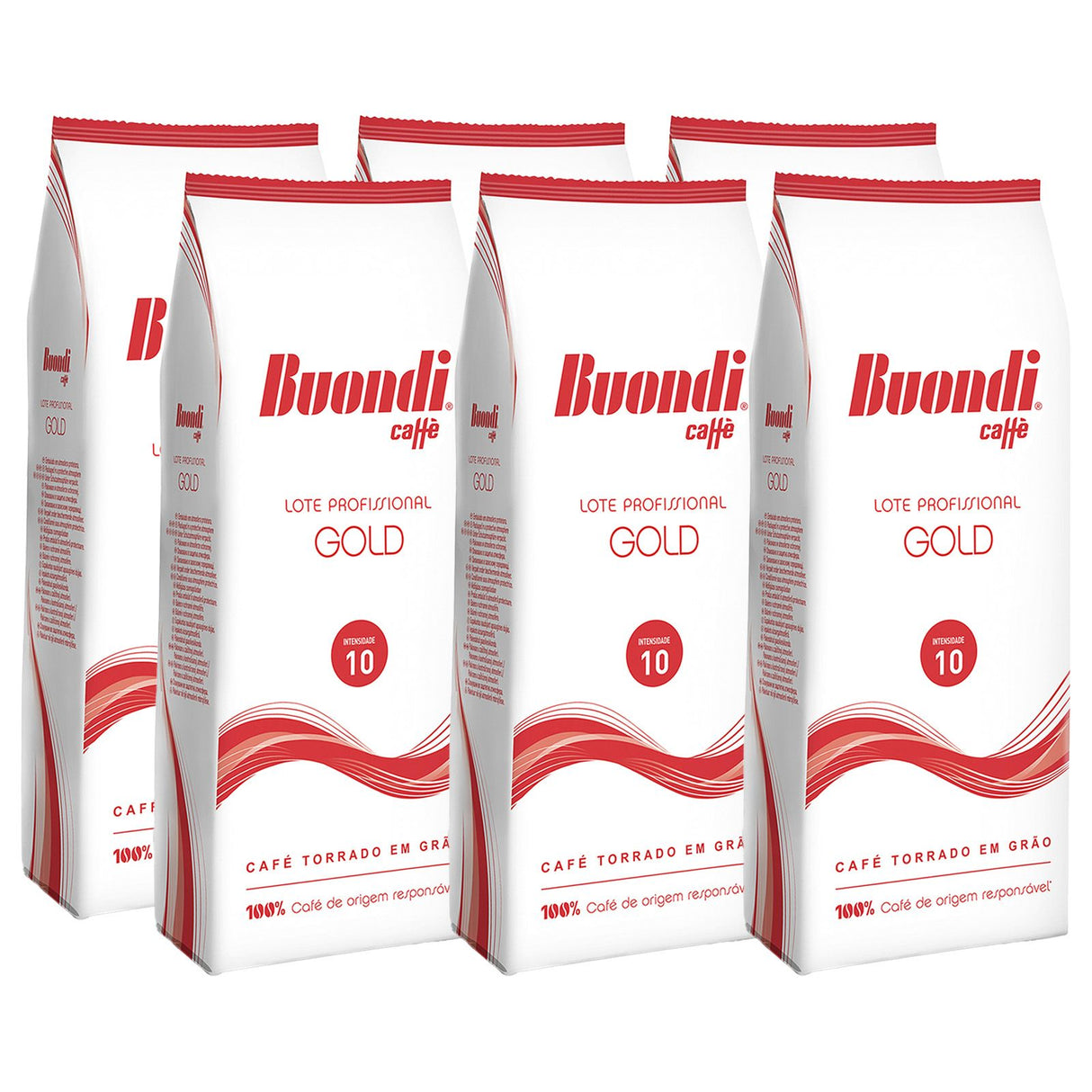 NESTLÉ BUONDI Caffè Gold Kaffee ganze Bohne, dunkle Röstung, Kaffeebohne für Kaffee Vollautomat