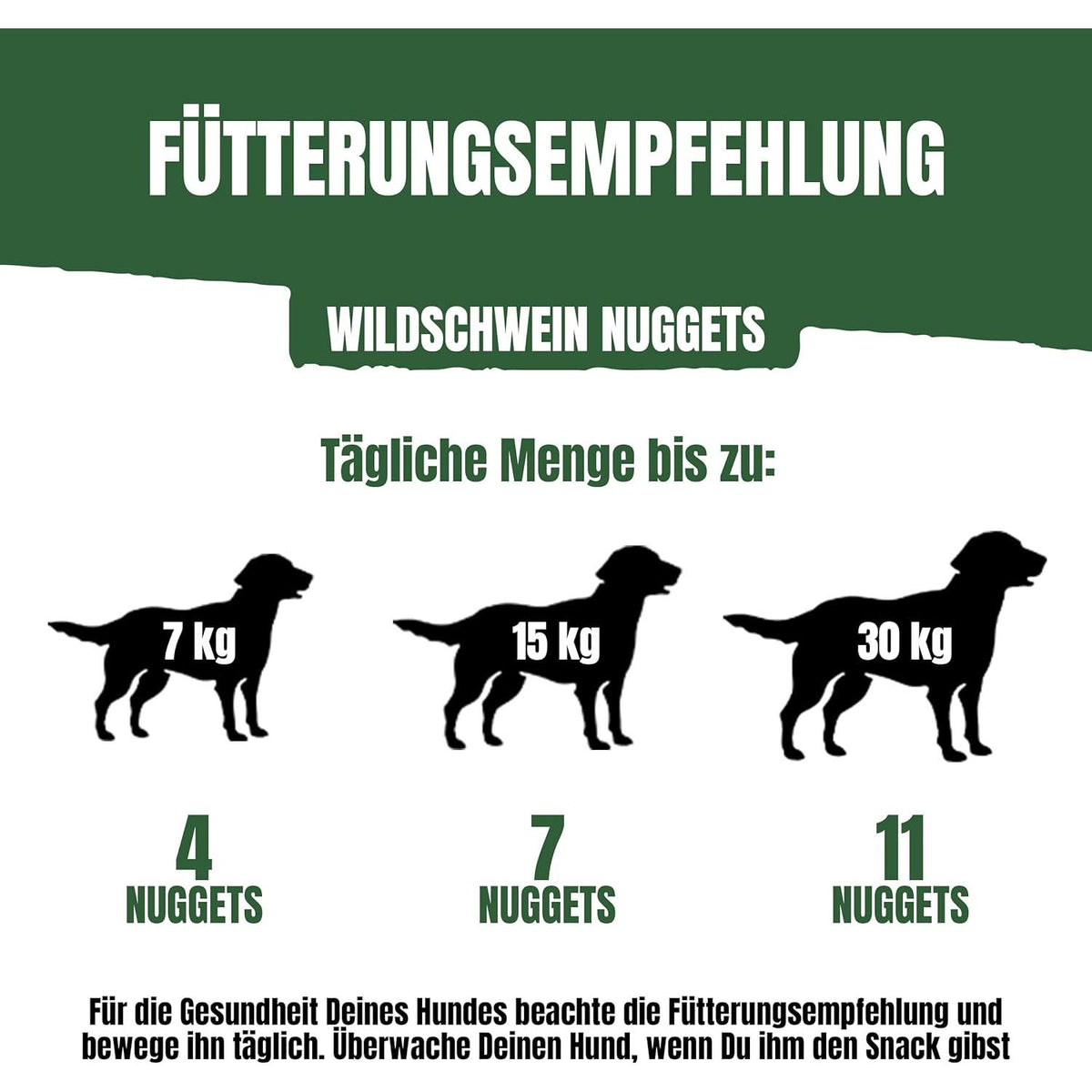 ADVENTuROS Nuggets friandise pour chiens pauvre en graisse, au goût de sanglier 90g sachet