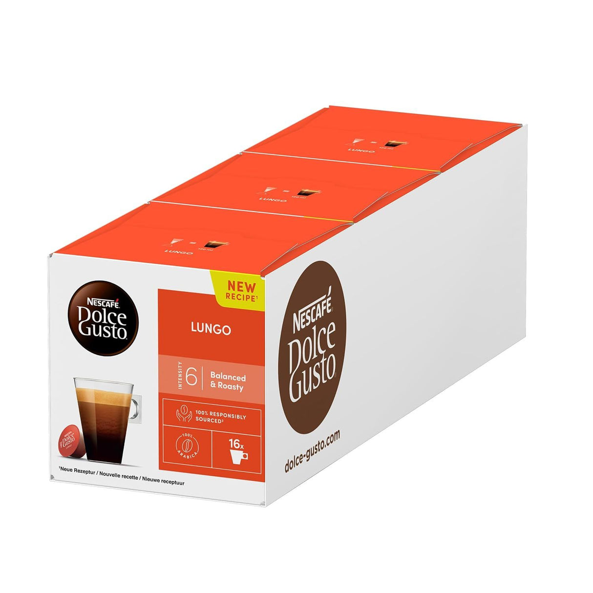 Capsules de café Nescafé Dolce Gusto Lungo