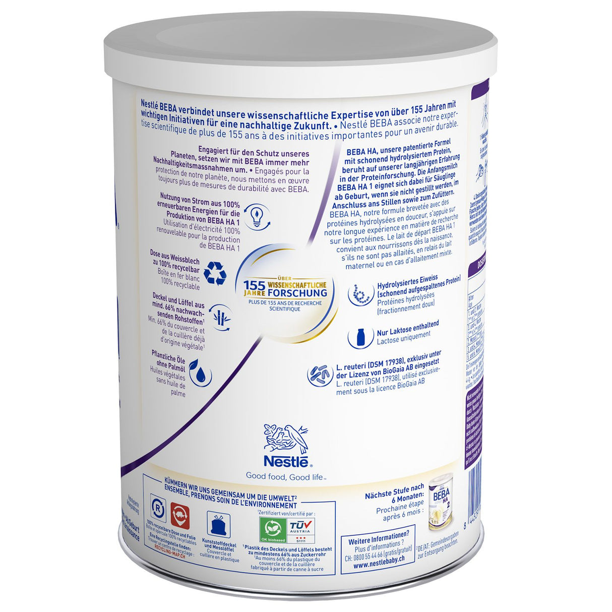 Nestlé BEBA EXPERT HA 1 Hydrolisierte Anfangsnahrung