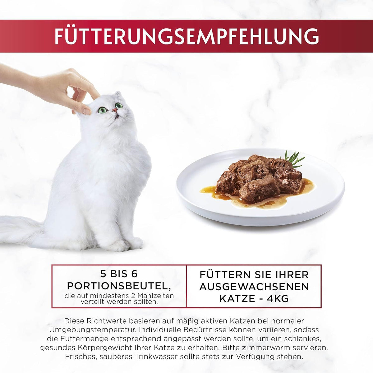 GOURMET Mon Petit Nourriture pour chats humide, mélange de viandes, boîte de 6 pièces de 50g