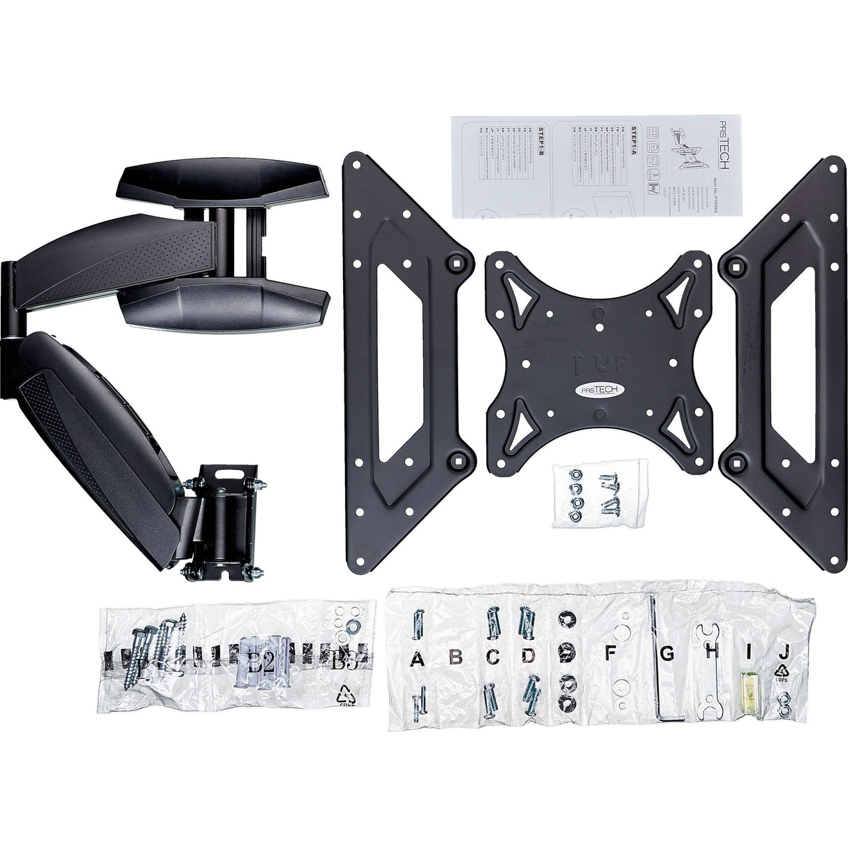 prsTECH® interactiveMOUNT IM353 Support mural pour téléviseur 42"-55