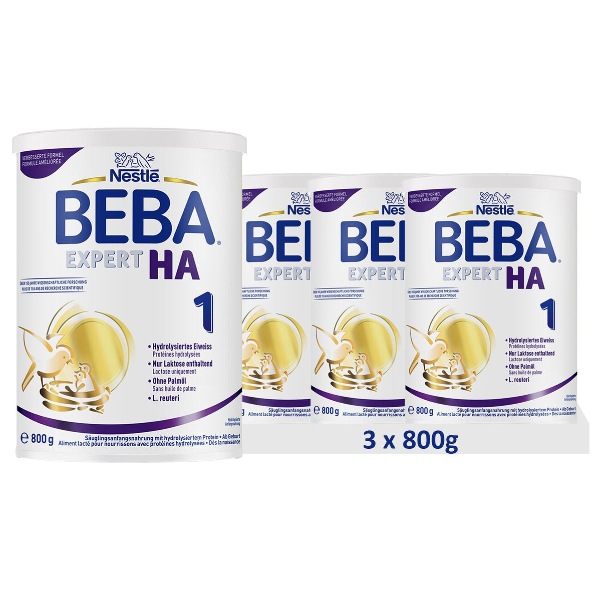 Nestlé BEBA EXPERT HA 1 Hydrolisierte Anfangsnahrung