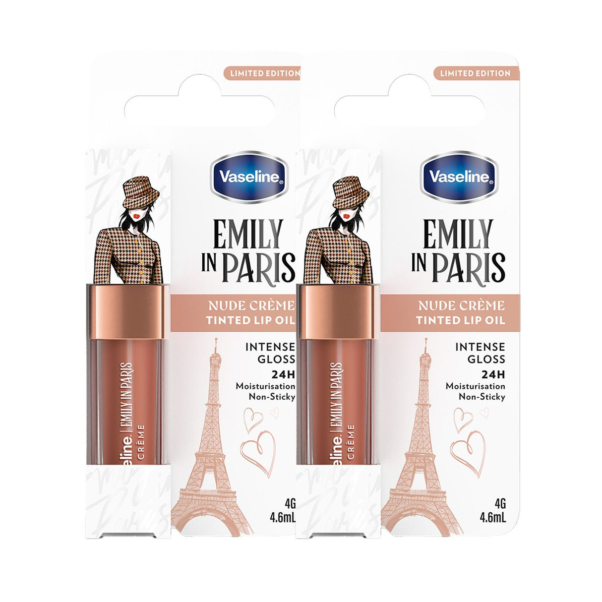 Vaseline x Emily in Paris Lip Oil Limited Edition