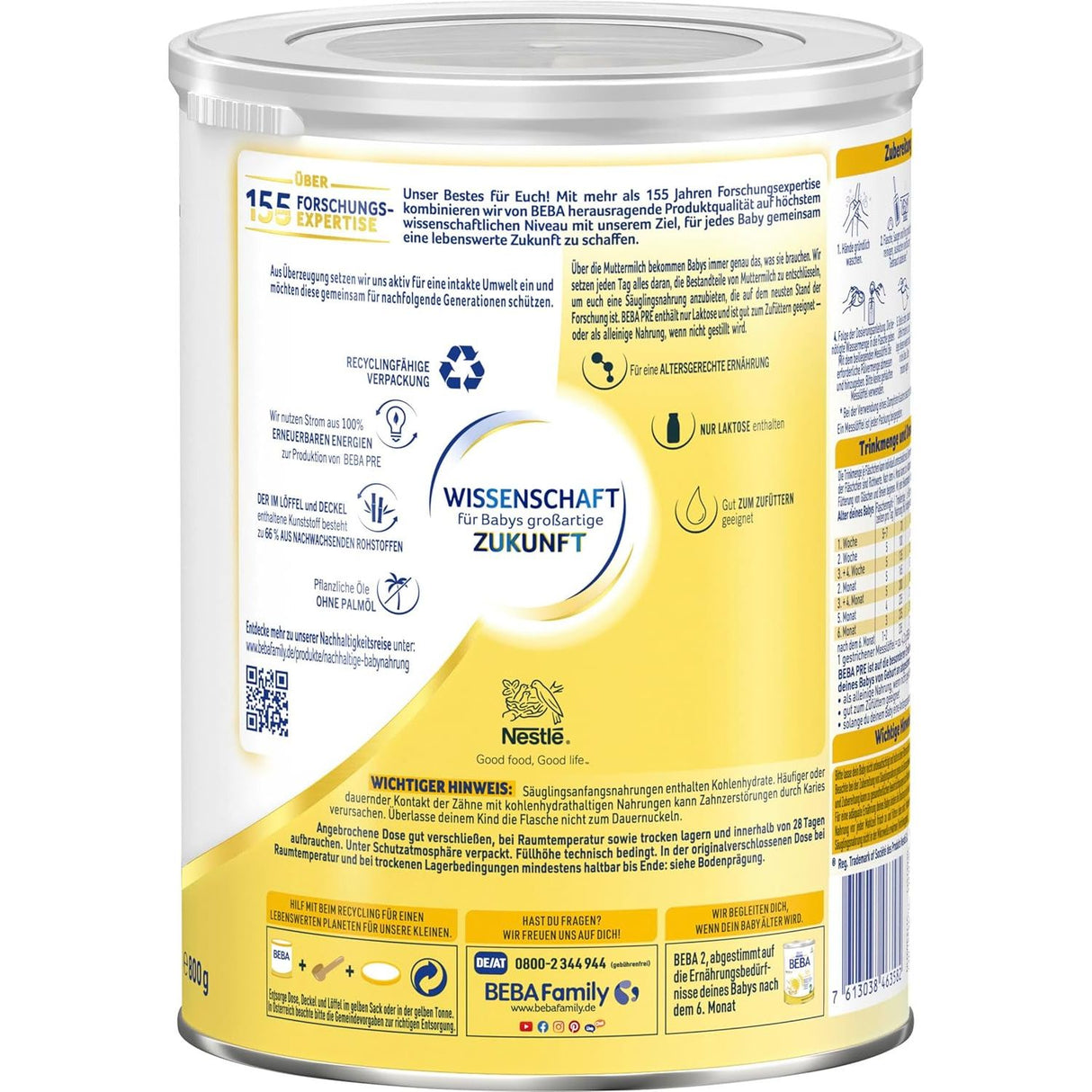 Nestlé BEBA Pre Anfangsmilch