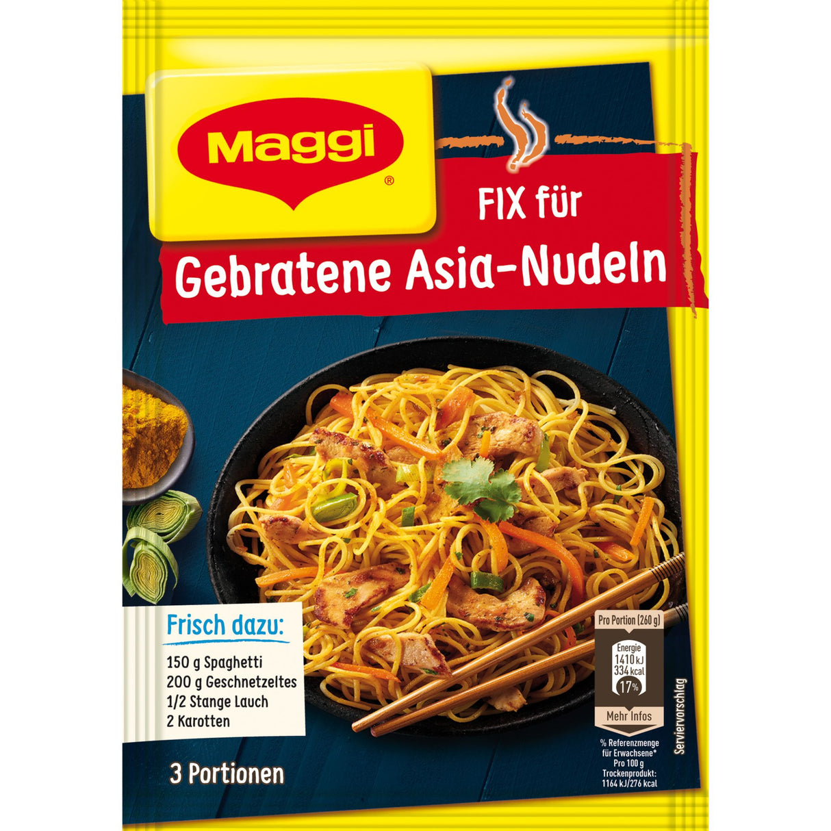 MAGGI Fix für Gebratene Asia Nudeln