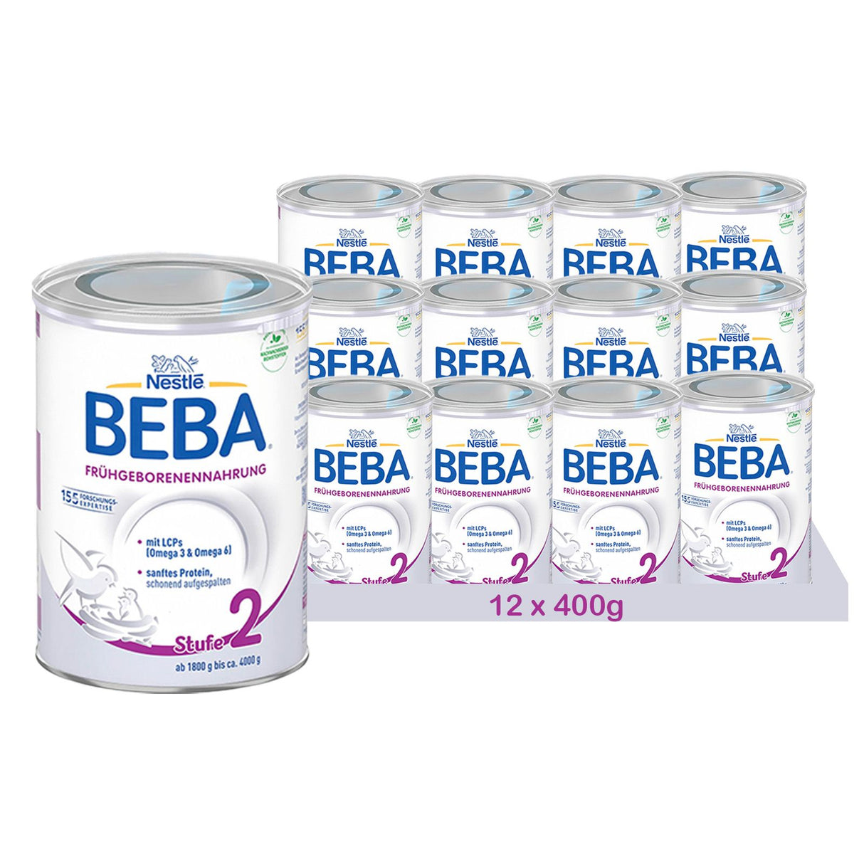 Nestlé BEBA Frühgeborenennahrung Stufe 2