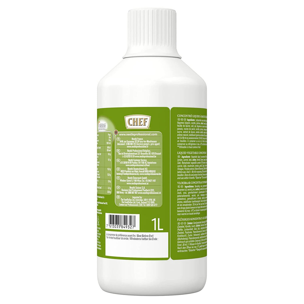 CHEF® Concentré Liquide Légumes Bouteille