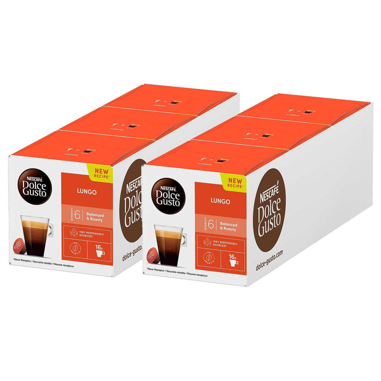 Capsules de café Nescafé Dolce Gusto Lungo