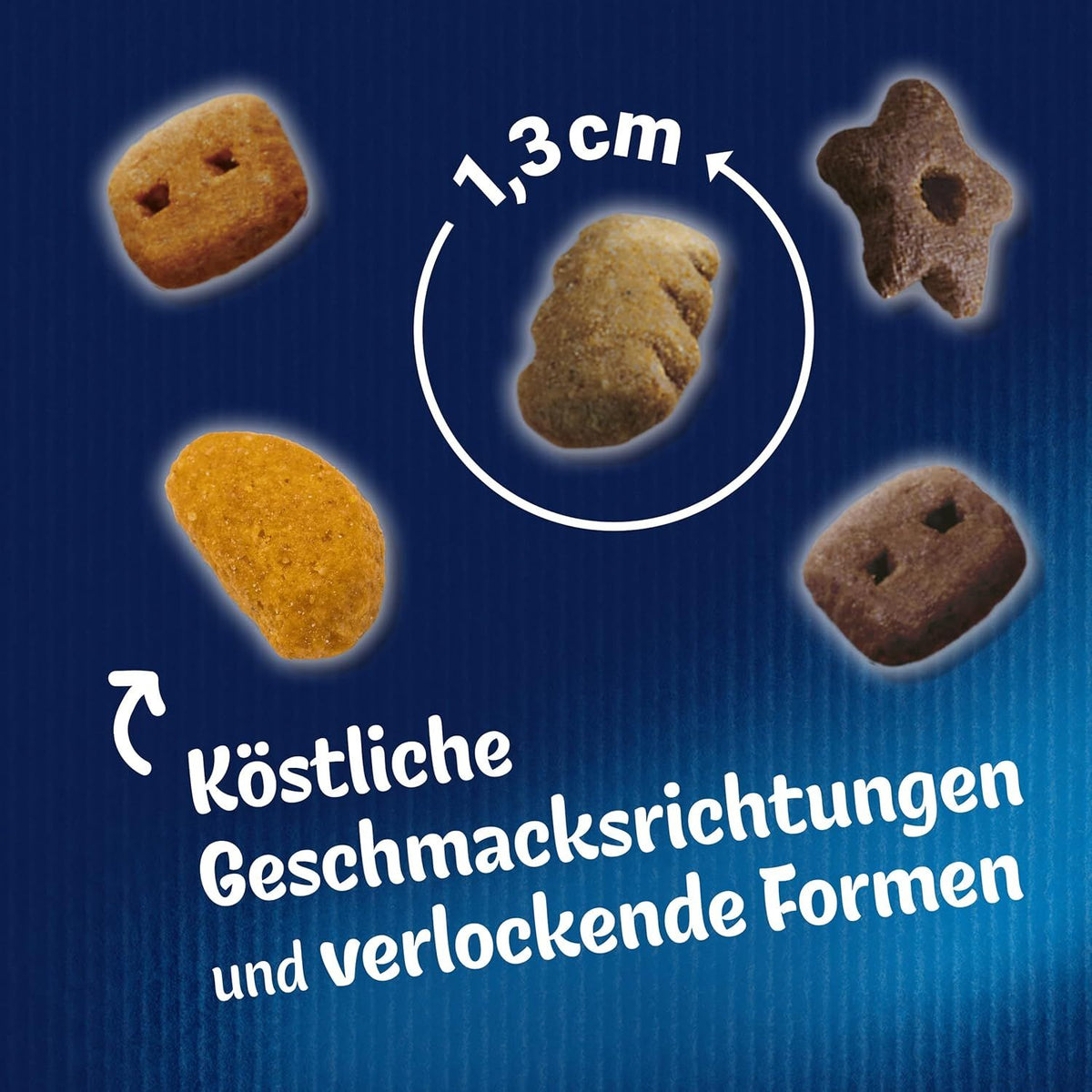 FELIX Knabber Mix Dreikäsehoch Knuspriger Katzensnack