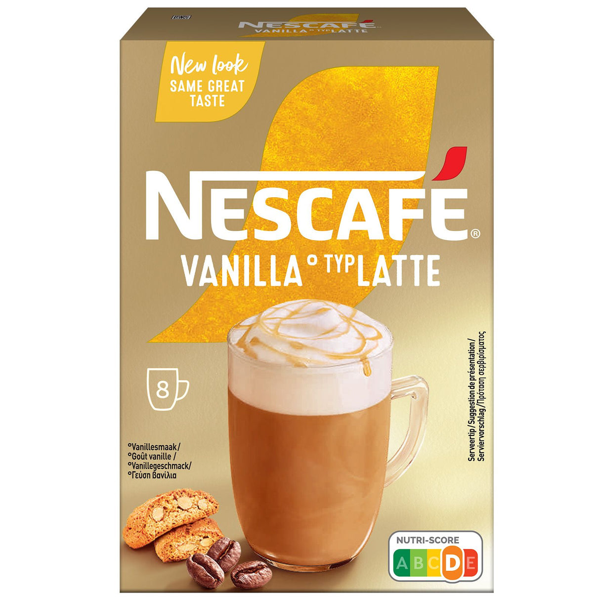 NESCAFÉ Gold Typ Latte Vanilla, löslicher Bohnenkaffee