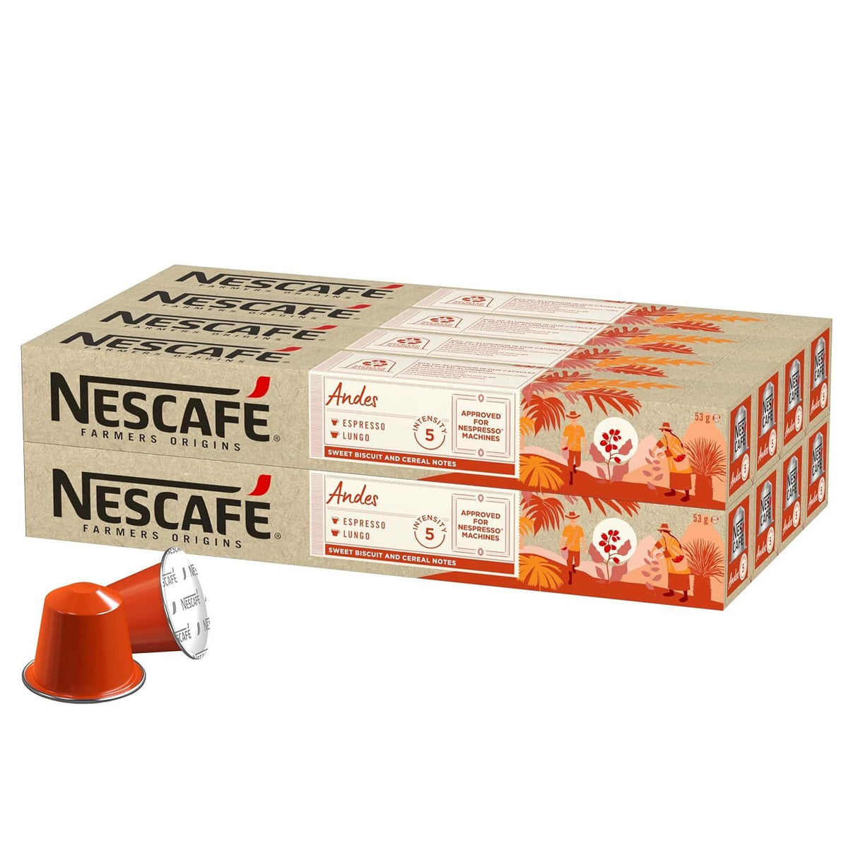 NESCAFÉ Farmers Origins Andes Lungo pour les machines NESPRESSO