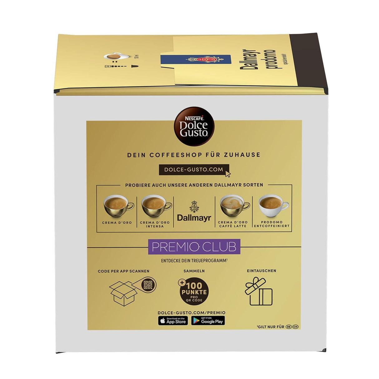 Nescafé Dolce Gusto Dallmayr Prodomo