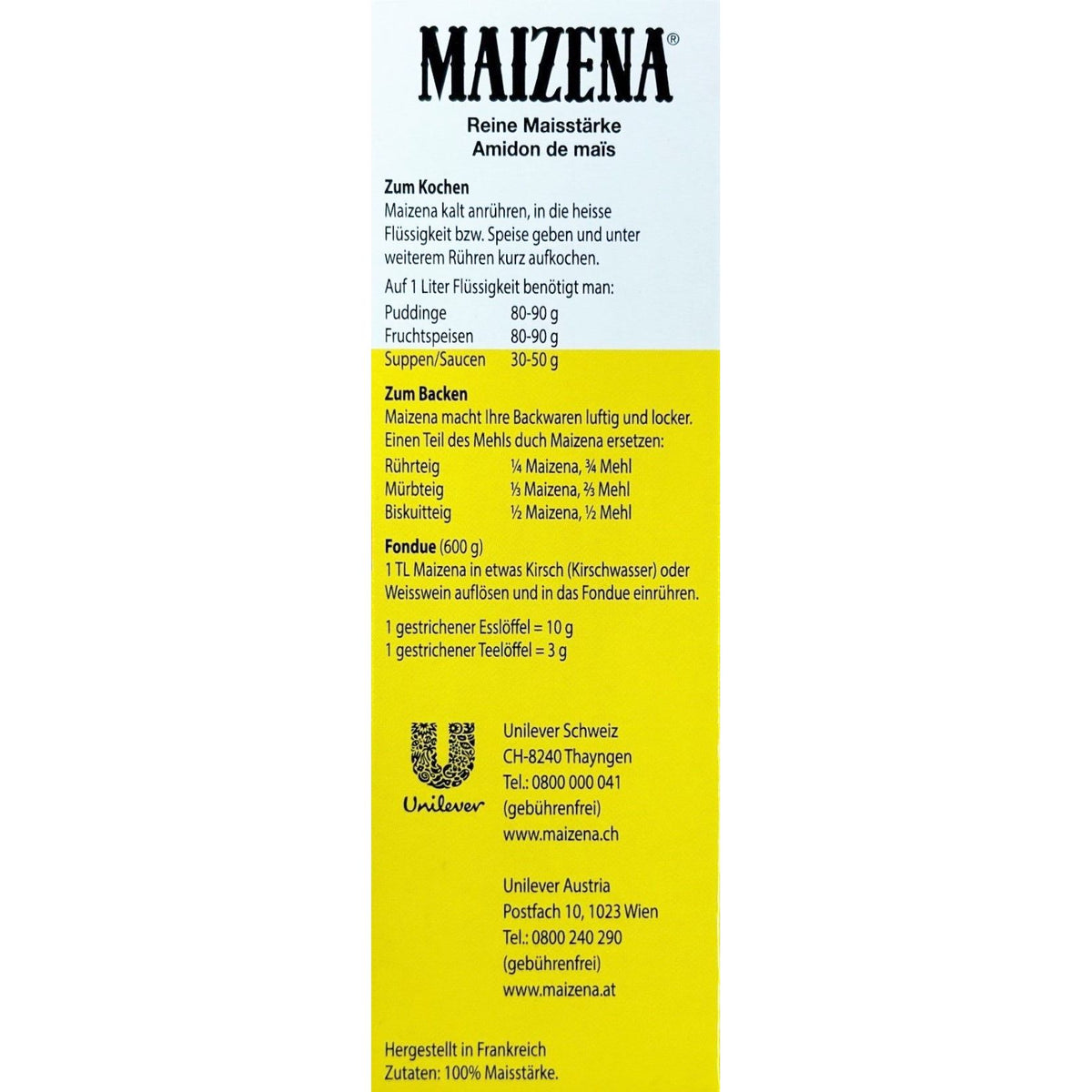 Maizena Maisstärke