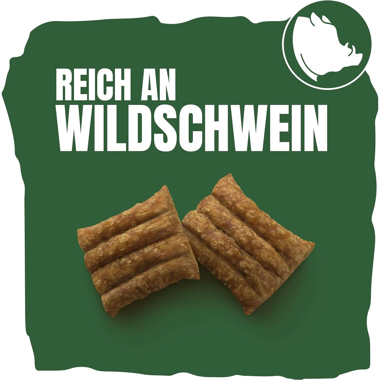 ADVENTuROS Nuggets Hundeleckerli fettarm, mit Wildschweingeschmack 90g Beutel