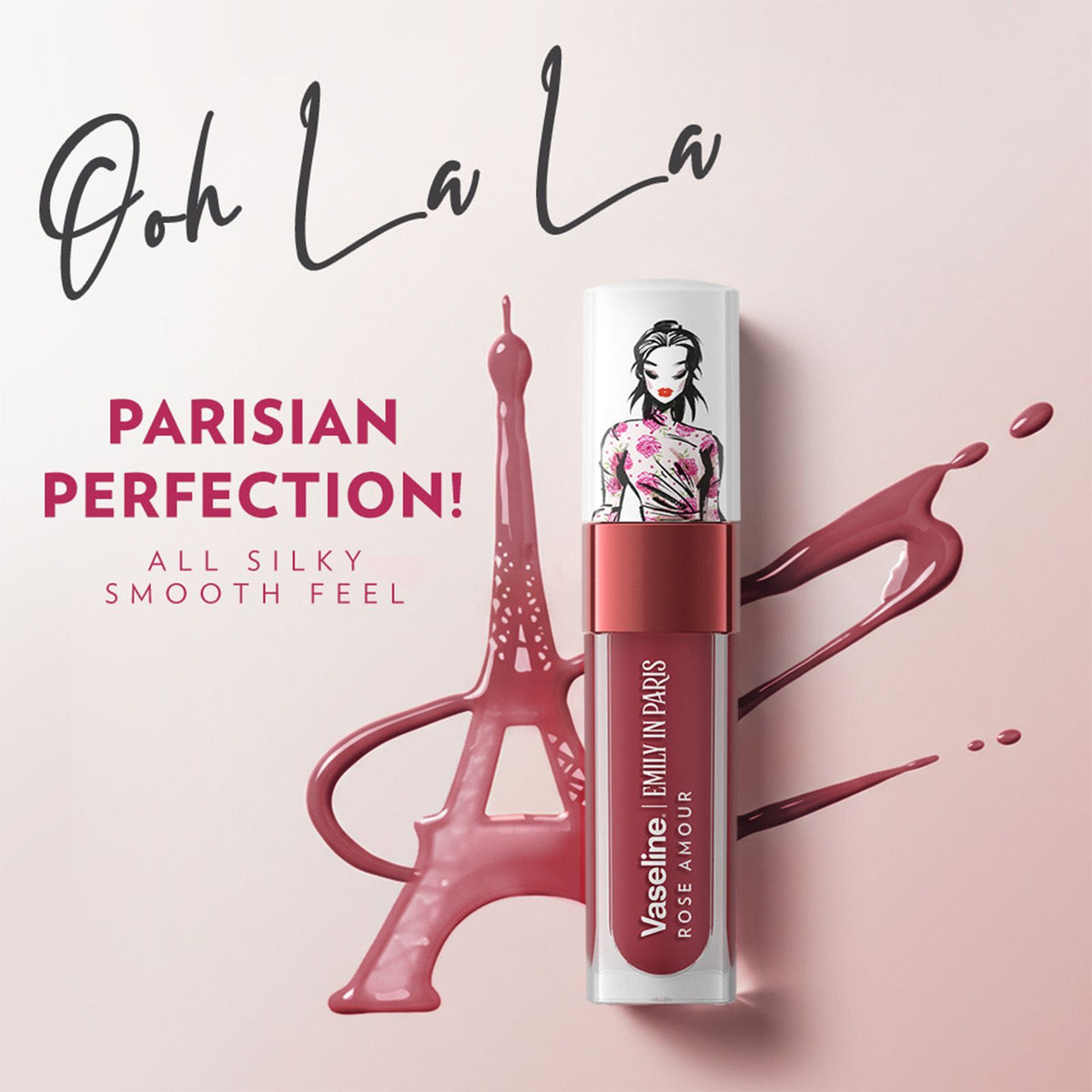 Vaseline x Emily in Paris Lip Oil Limited Edition