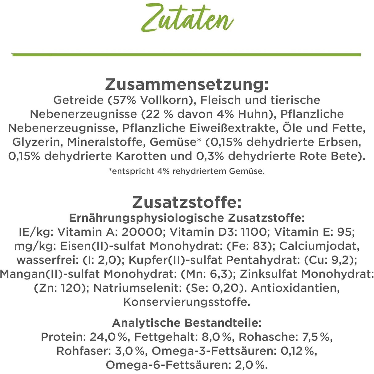 BENEFUL Wohlfühlgewicht Trockenfutter mit Huhn und Gemüse