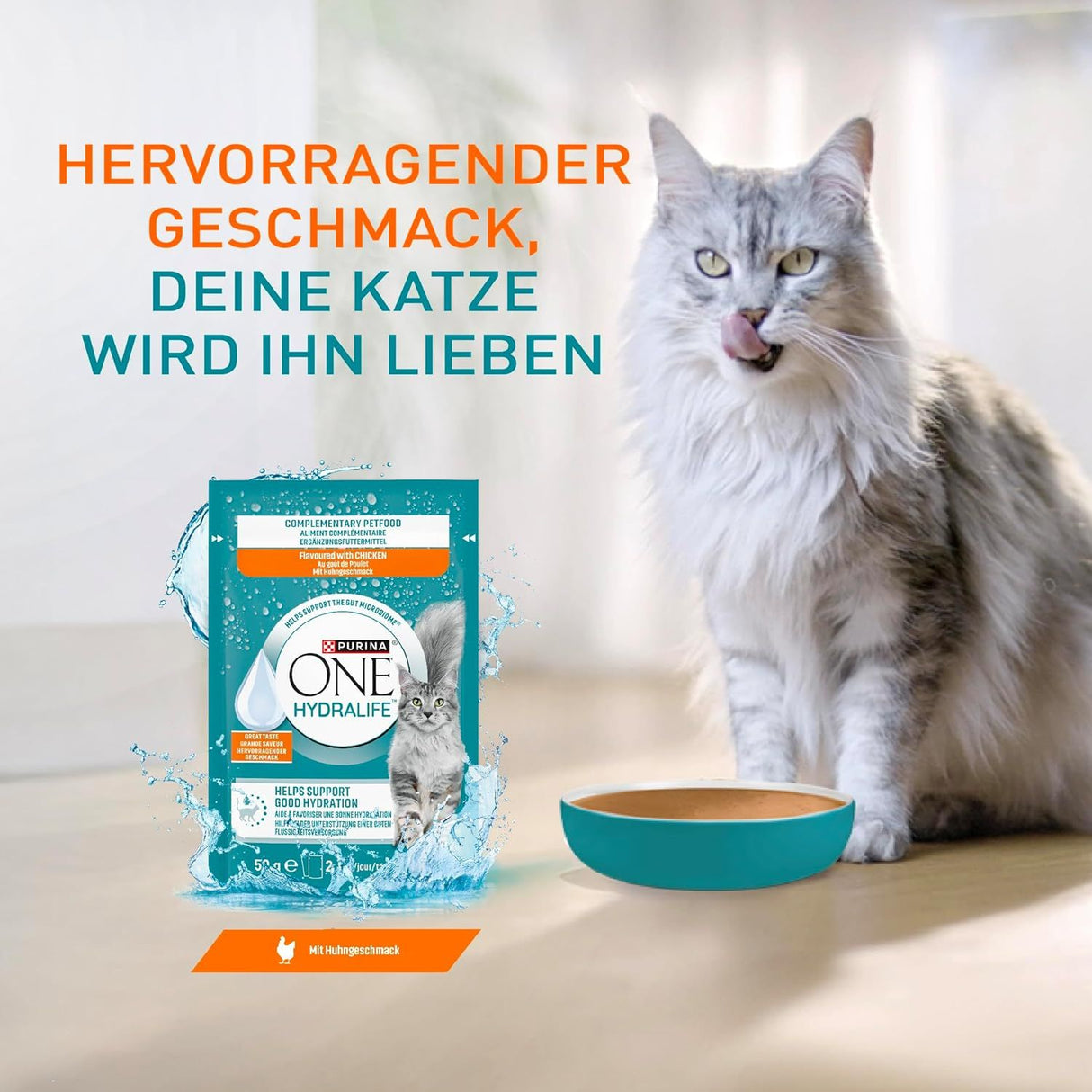PURINA ONE HYDRALIFE mit Huhn