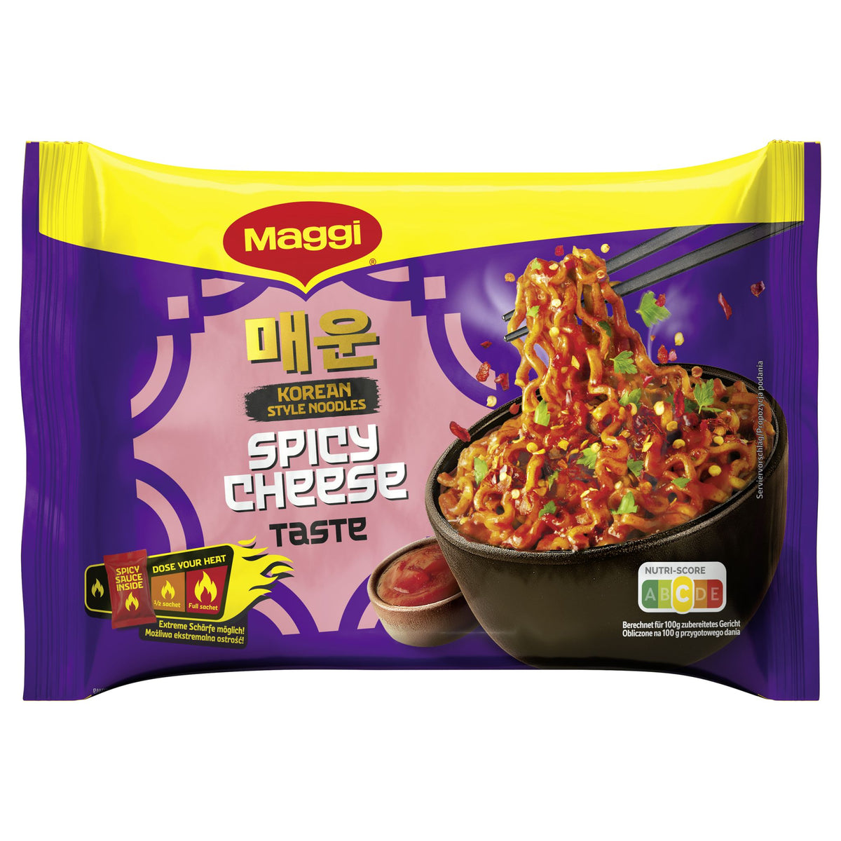 MAGGI Korean Noodles Spicy Cheese