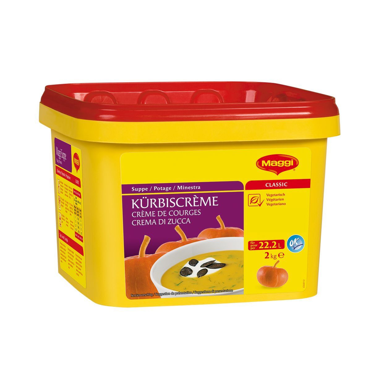 Soupe à la crème de potiron Maggi