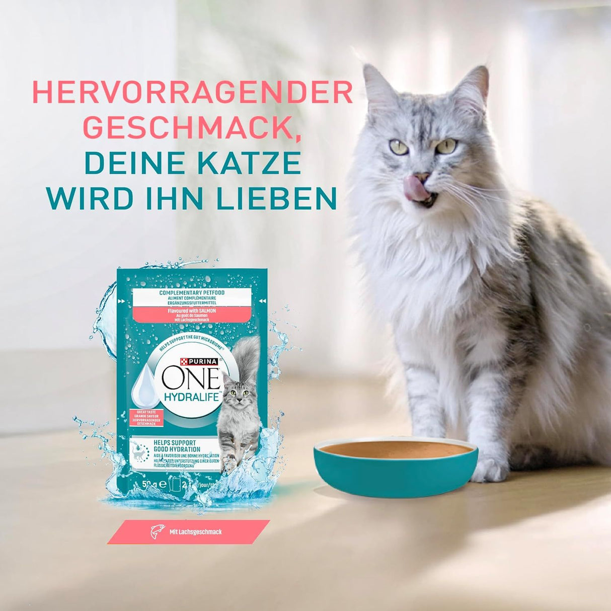 PURINA ONE HYDRALIFE mit Lachs