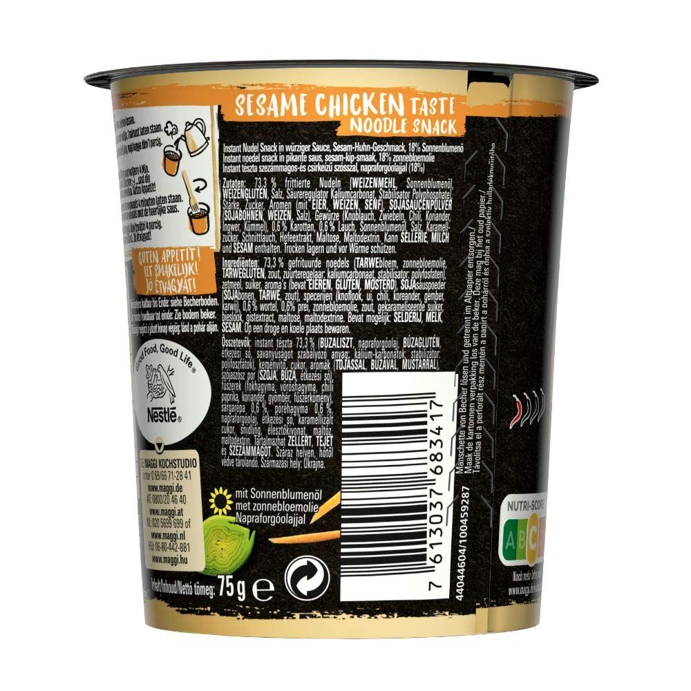 MAGGI MAGIC ASIA Saucy Noodles Poulet au sésame