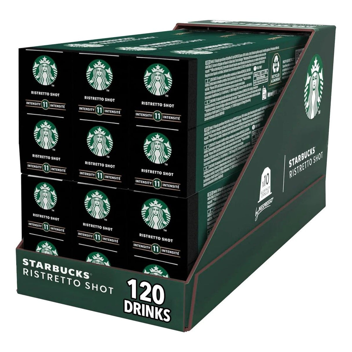 Café STARBUCKS Ristretto Shot pour Nespresso
