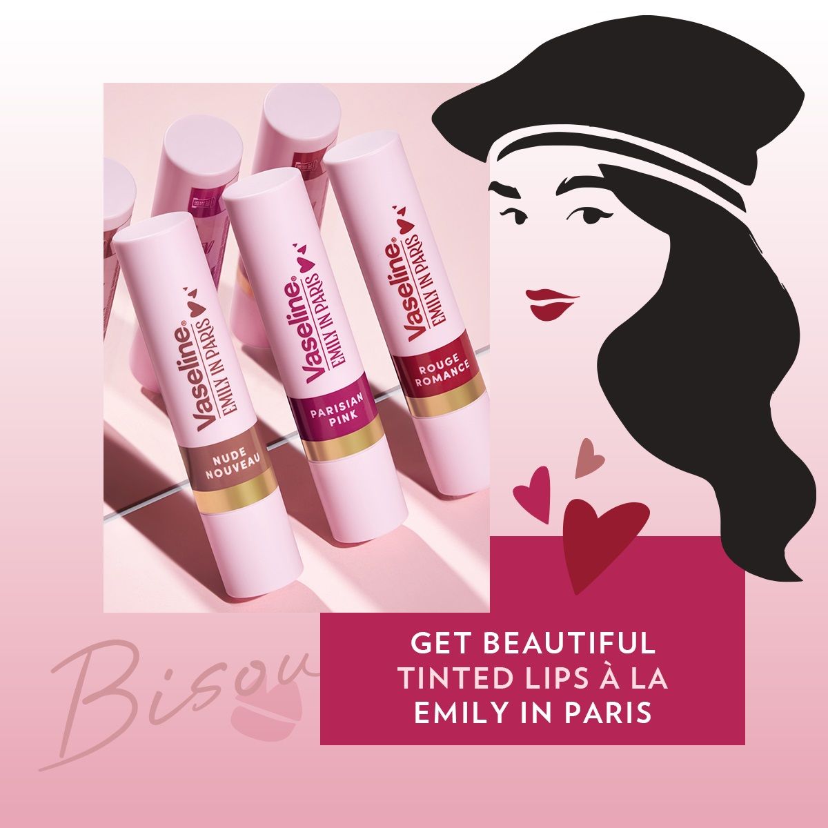Vaseline x Emily in Paris