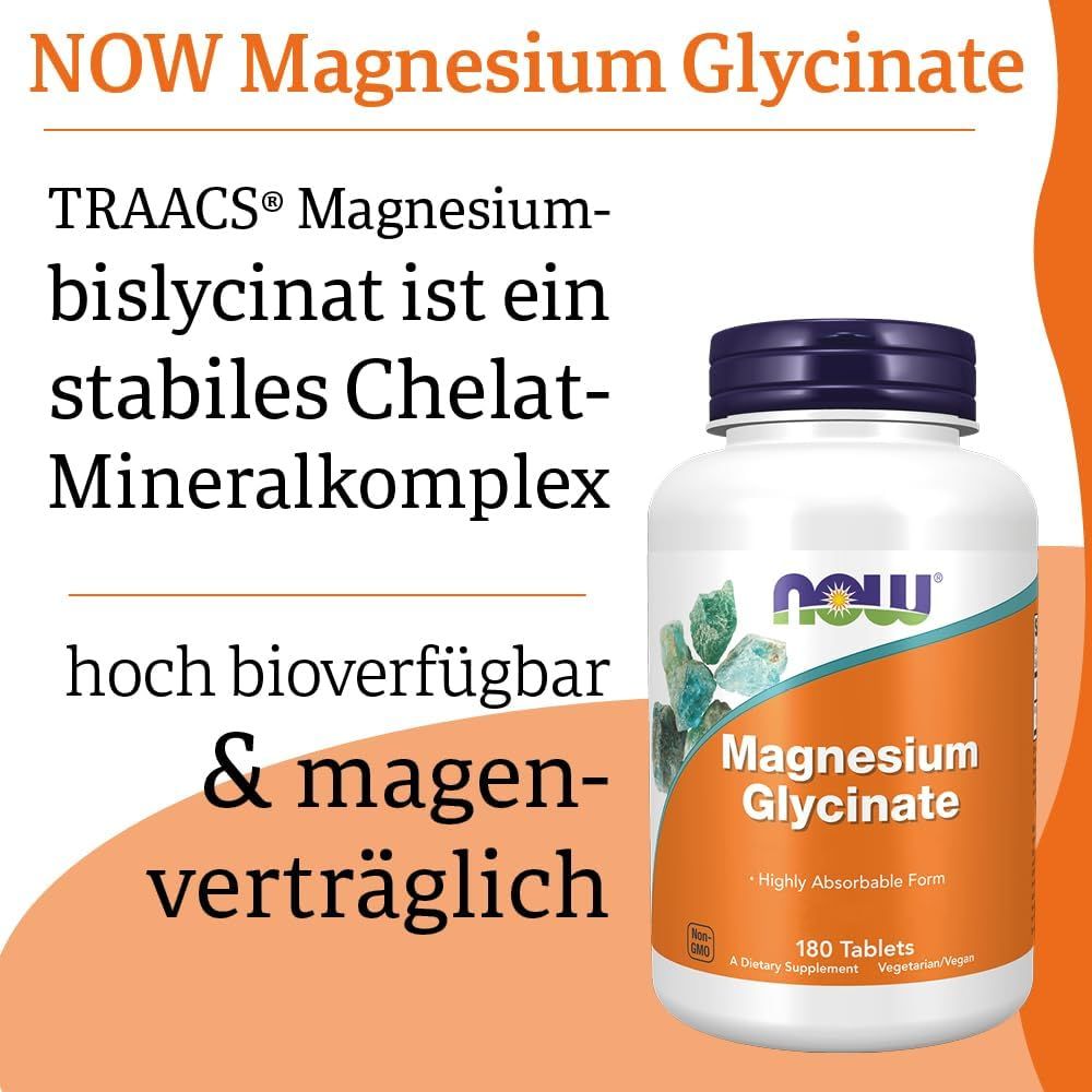 Now Foods Magnesium Glycinate 2000 mg
