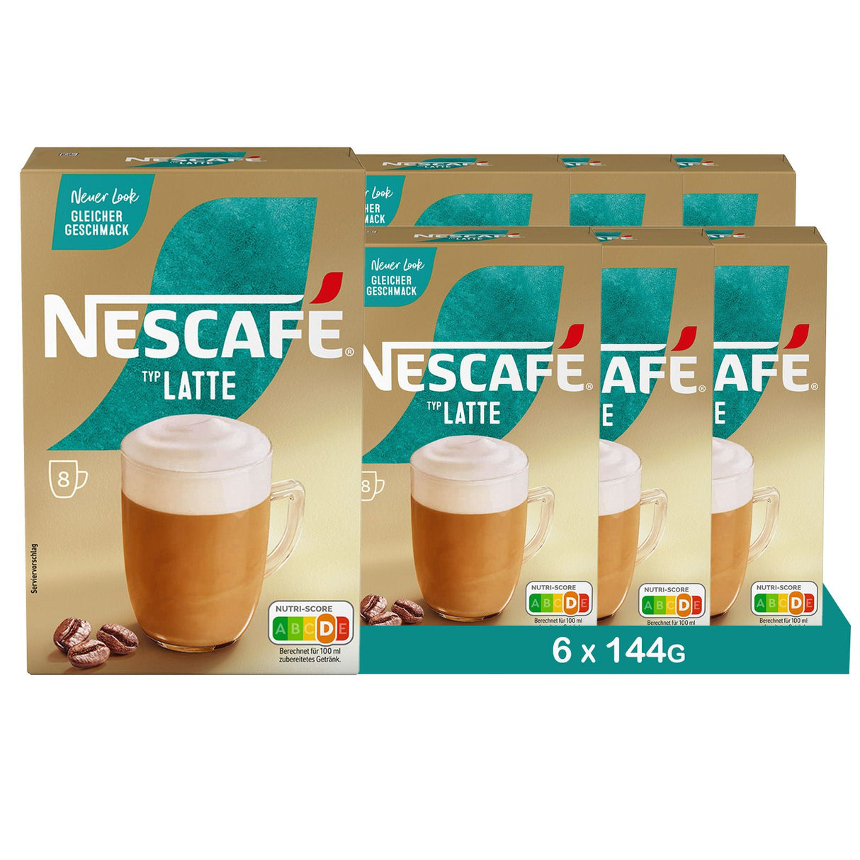 NESCAFÉ Gold Typ Latte, löslicher Bohnenkaffee