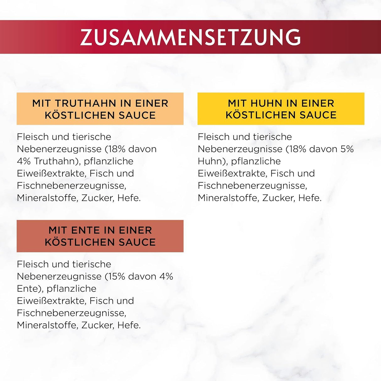 GOURMET Mon Petit Katzenfutter nass, Geflügel-Variationen 6er Pack à 50g Dose