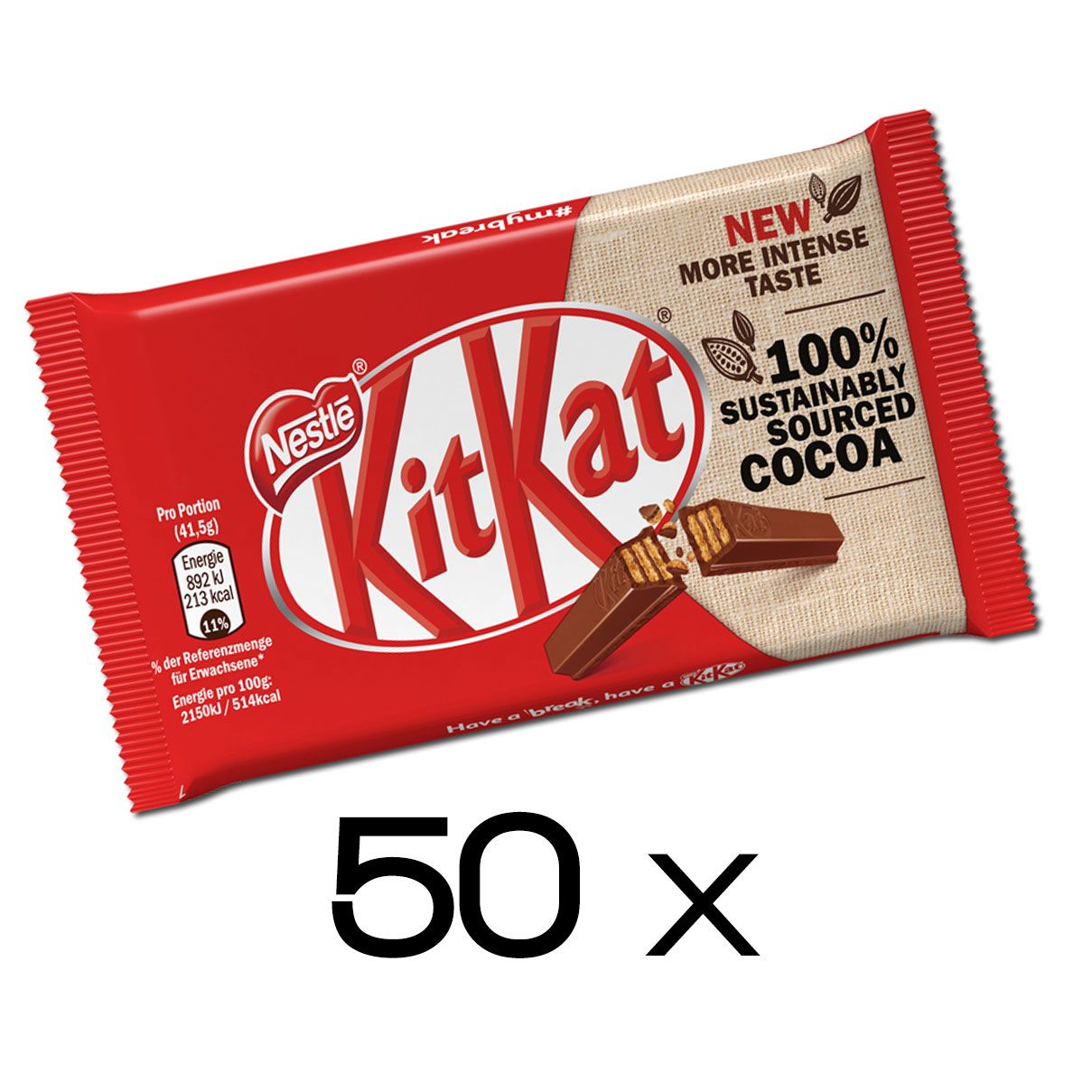 NESTLÉ NESTLÉ KitKat 4 Fingers Chocolat