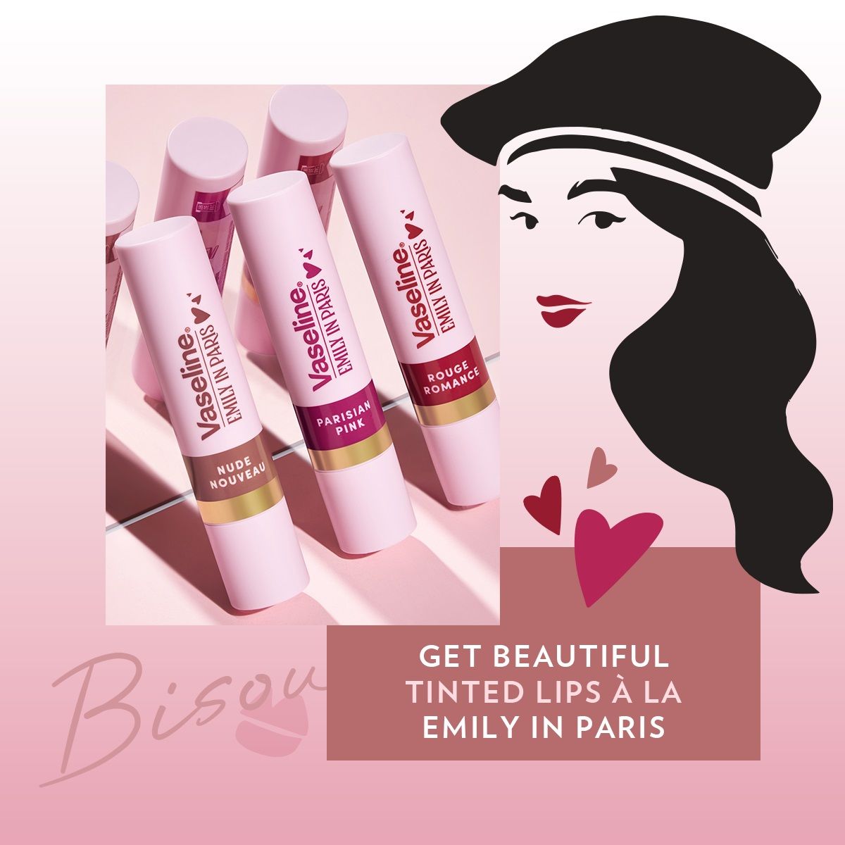 Vaseline x Emily in Paris