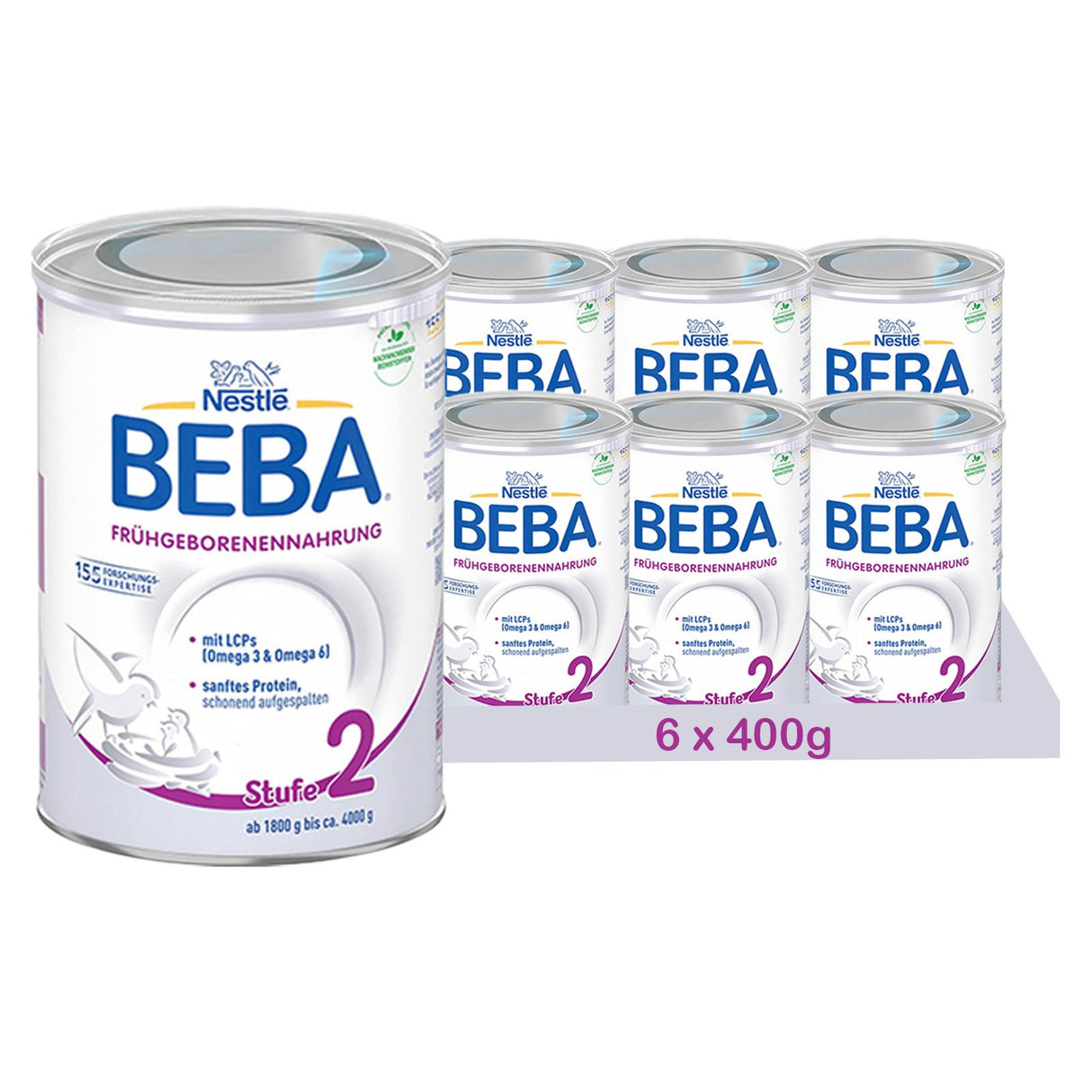 Nestlé BEBA Frühgeborenennahrung Stufe 2
