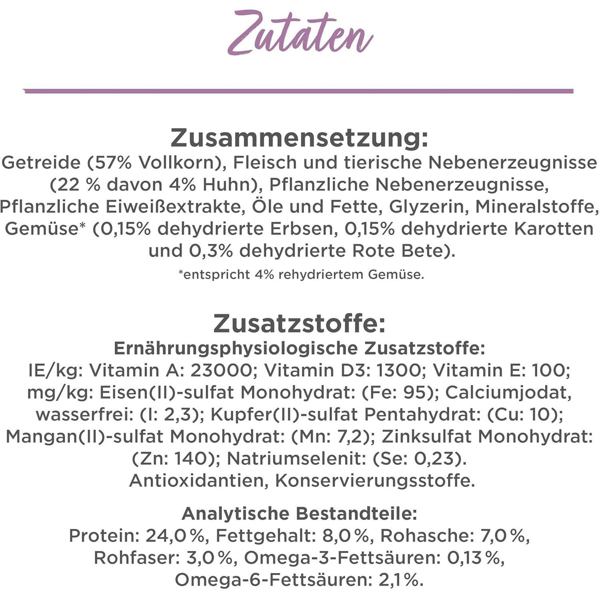 Beneful Glückliche Jahre 7+ Senior Trockenfutter mit Huhn und Gartengemüse