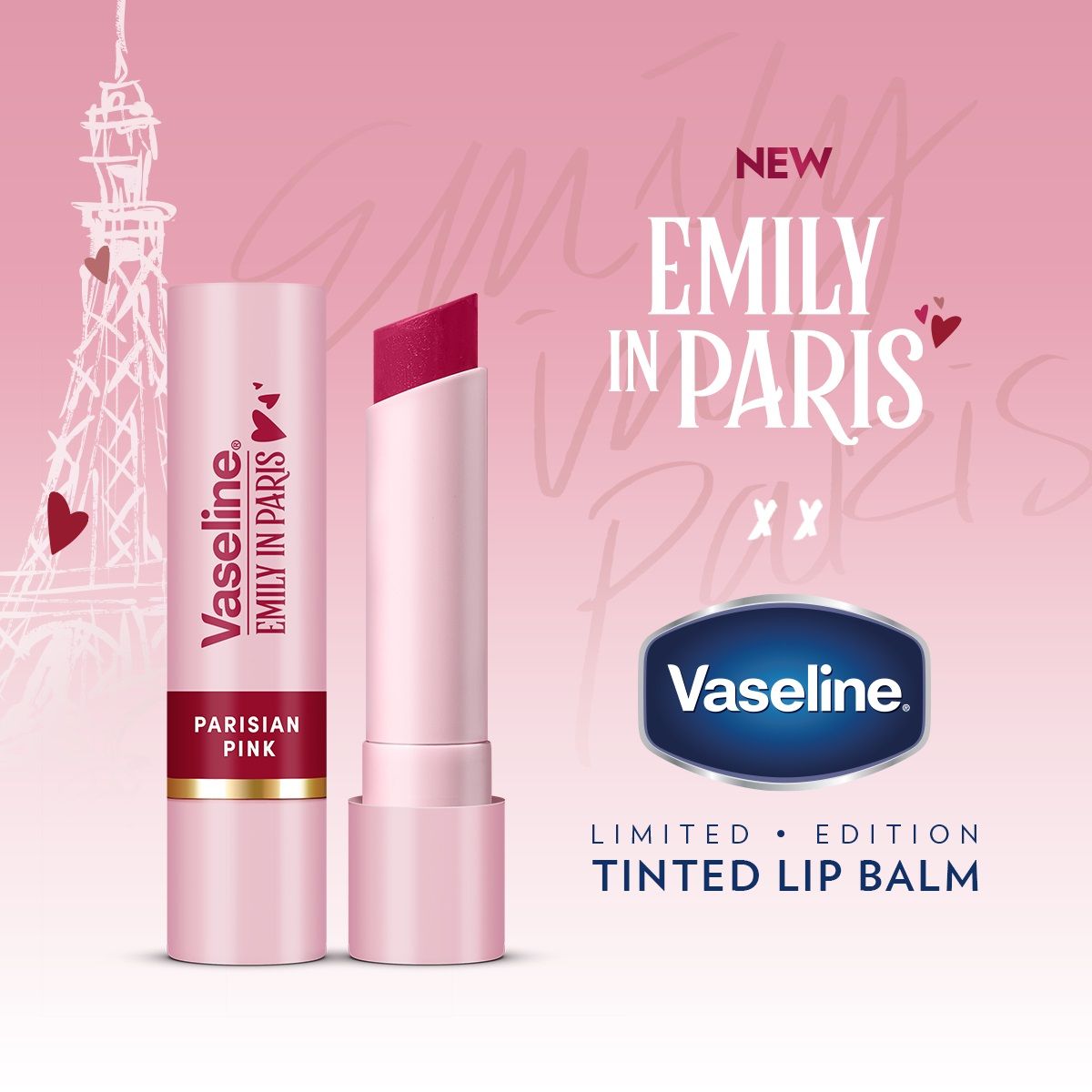 Vaseline x Emily in Paris