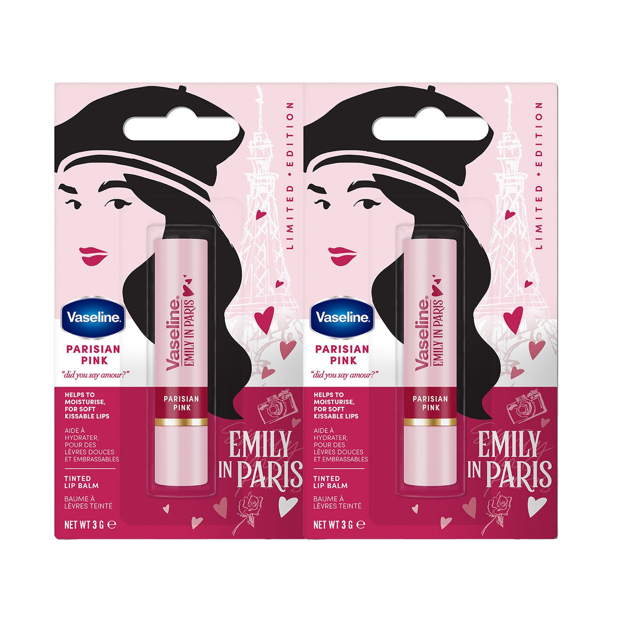 Vaseline x Emily in Paris