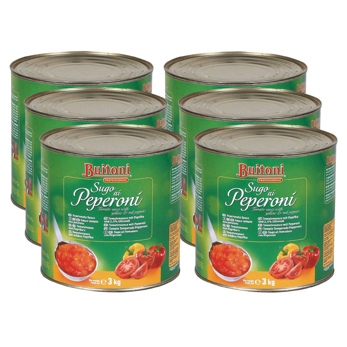 Buitoni Tomatensauce mit mildem Paprika