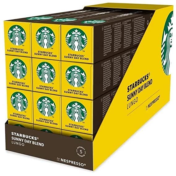 Starbucks Sunny Day Blend Lungo pour capsules Nespresso