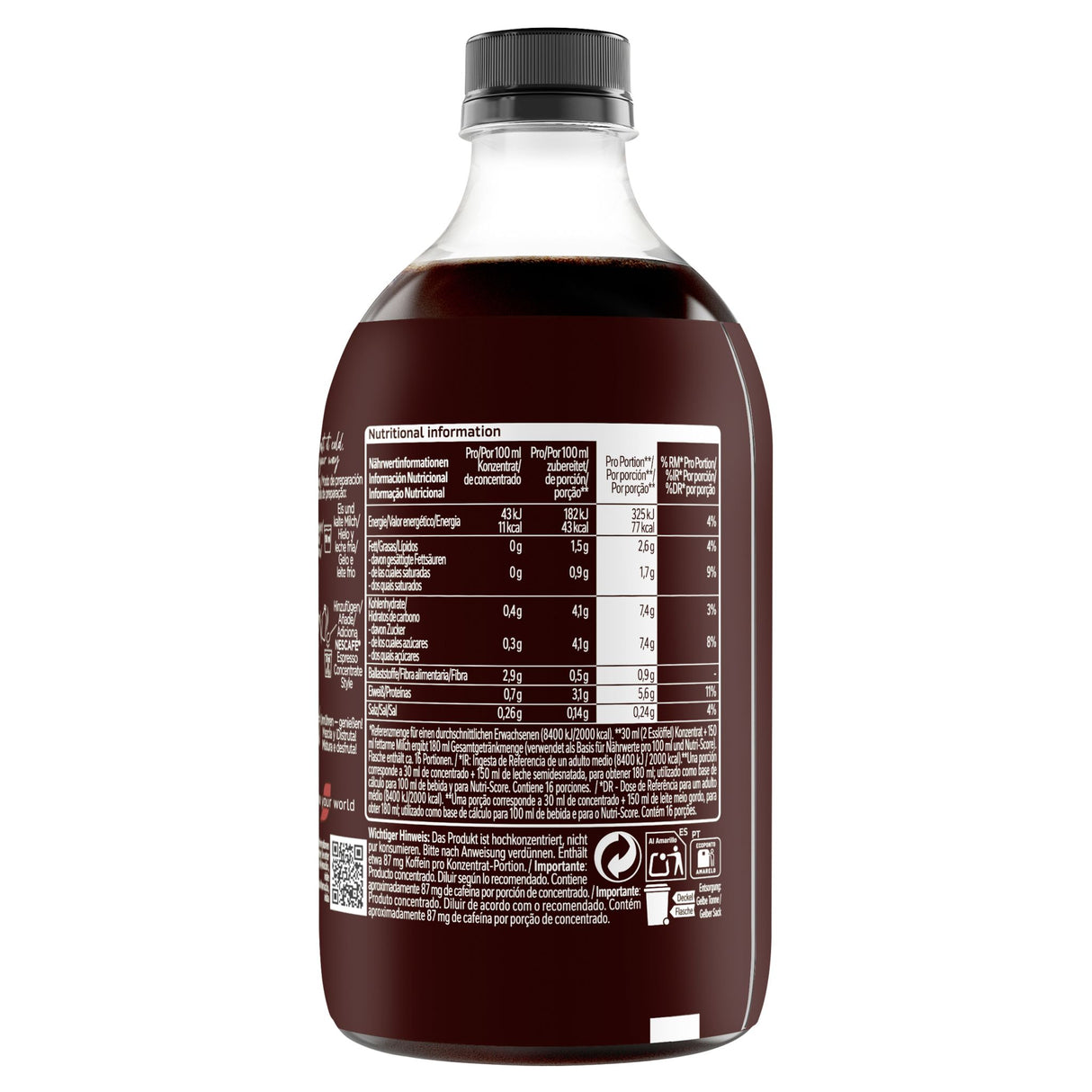 NESCAFÉ Espresso Concentrate Black
