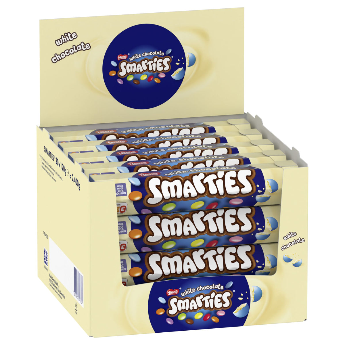 SMARTIES Riesenrolle White Schokolinsen