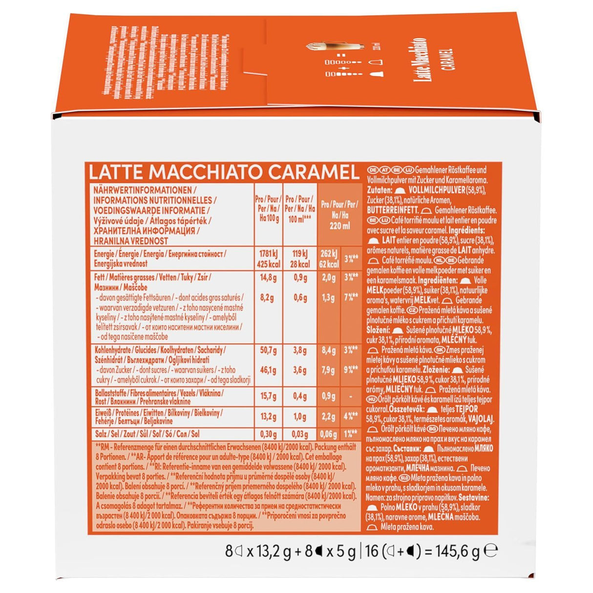 Nescafé Dolce Gusto Latte Macchiato Caramel