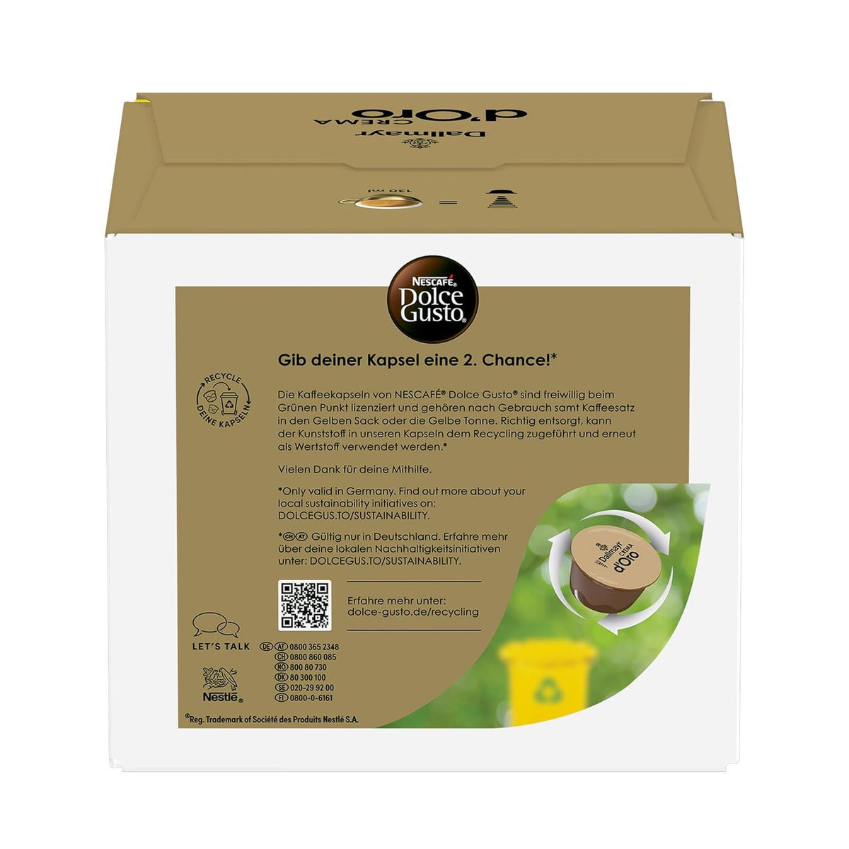 Nescafé Dolce Gusto Dallmayr Crema d'Oro